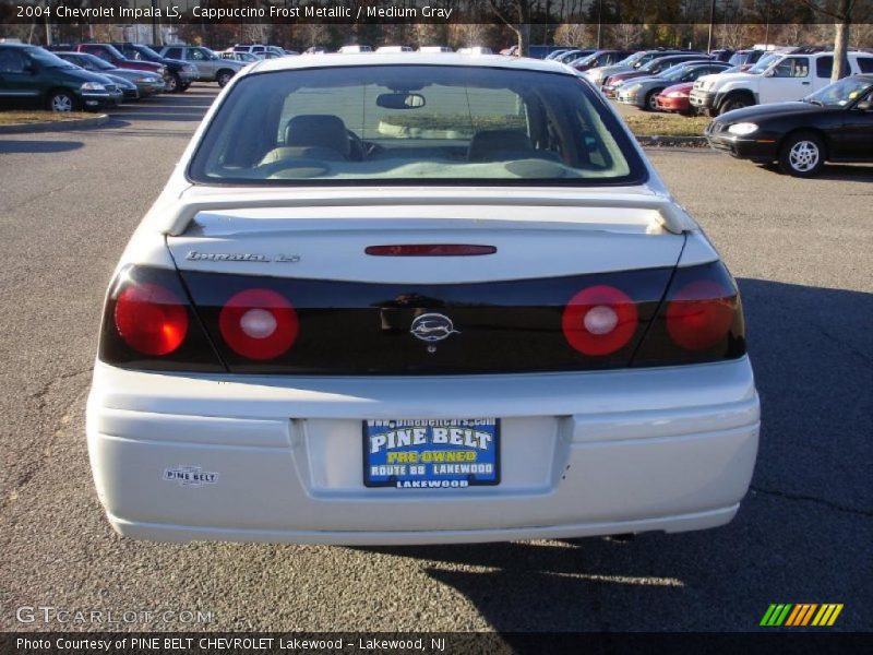 Cappuccino Frost Metallic / Medium Gray 2004 Chevrolet Impala LS