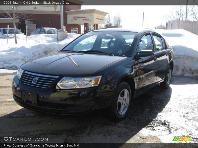 Black Onyx / Gray 2005 Saturn ION 1 Sedan