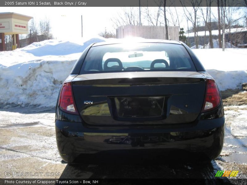 Black Onyx / Gray 2005 Saturn ION 1 Sedan