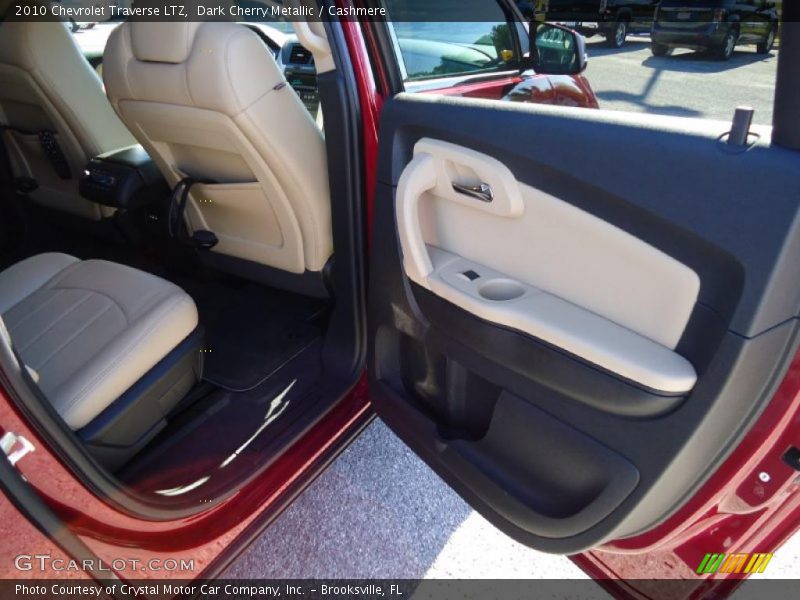 Dark Cherry Metallic / Cashmere 2010 Chevrolet Traverse LTZ