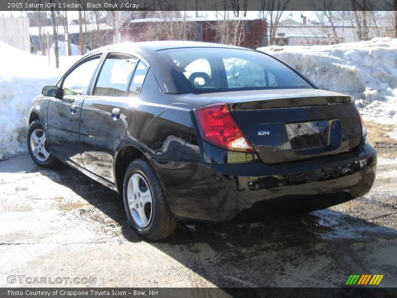 Black Onyx / Gray 2005 Saturn ION 1 Sedan