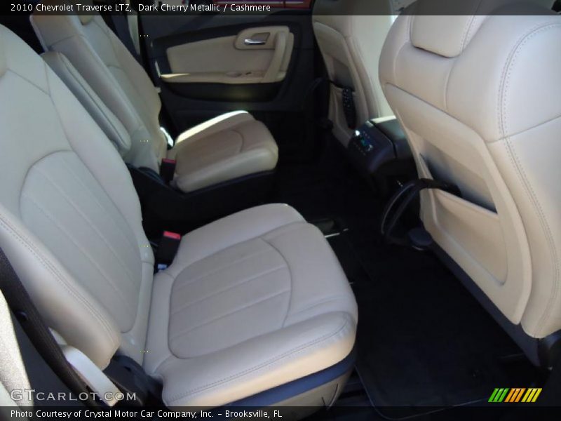 Dark Cherry Metallic / Cashmere 2010 Chevrolet Traverse LTZ