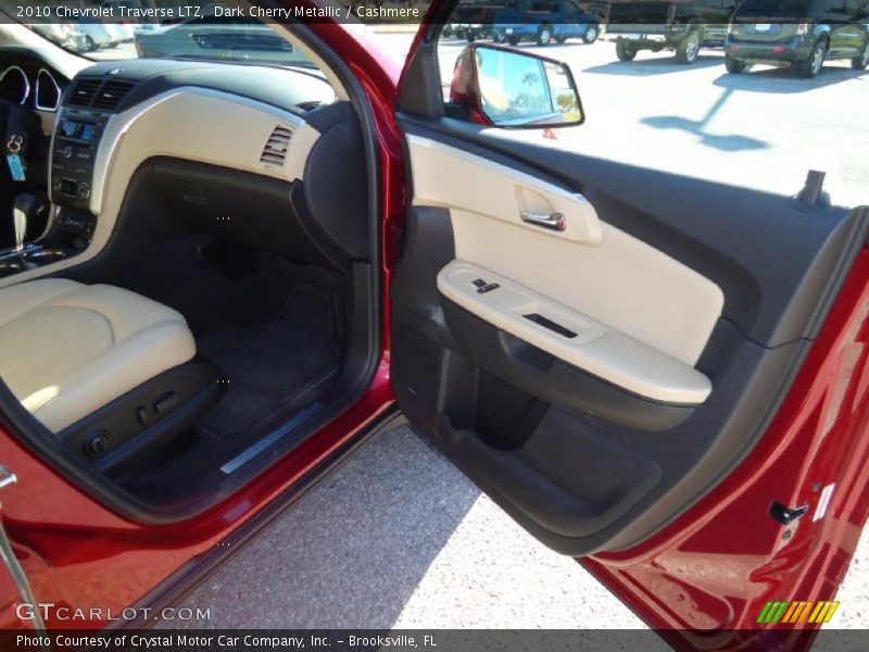 Dark Cherry Metallic / Cashmere 2010 Chevrolet Traverse LTZ