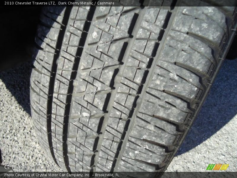 Dark Cherry Metallic / Cashmere 2010 Chevrolet Traverse LTZ