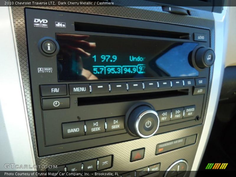 Dark Cherry Metallic / Cashmere 2010 Chevrolet Traverse LTZ