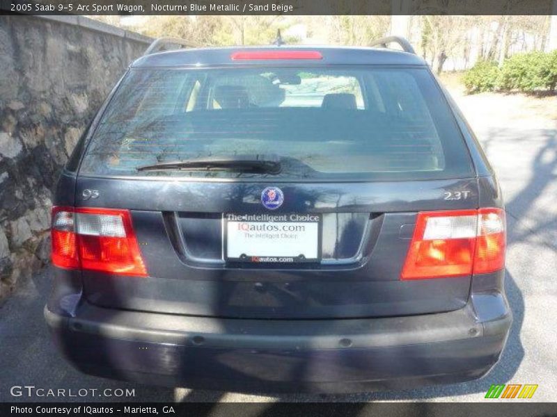 Nocturne Blue Metallic / Sand Beige 2005 Saab 9-5 Arc Sport Wagon