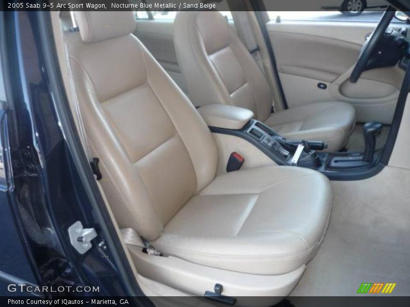 Nocturne Blue Metallic / Sand Beige 2005 Saab 9-5 Arc Sport Wagon