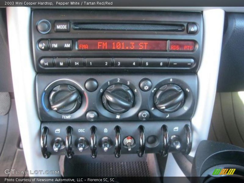 Controls of 2003 Cooper Hardtop