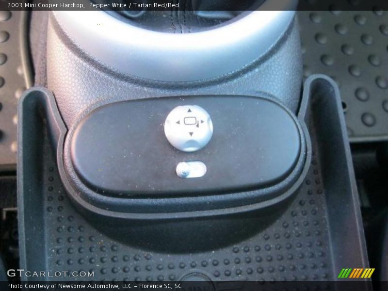 Pepper White / Tartan Red/Red 2003 Mini Cooper Hardtop