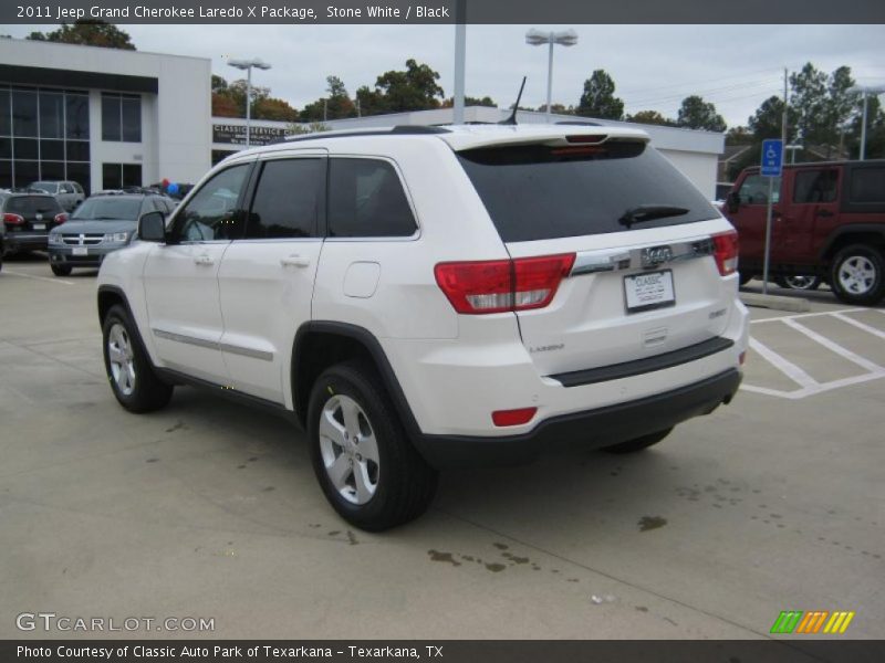 Stone White / Black 2011 Jeep Grand Cherokee Laredo X Package