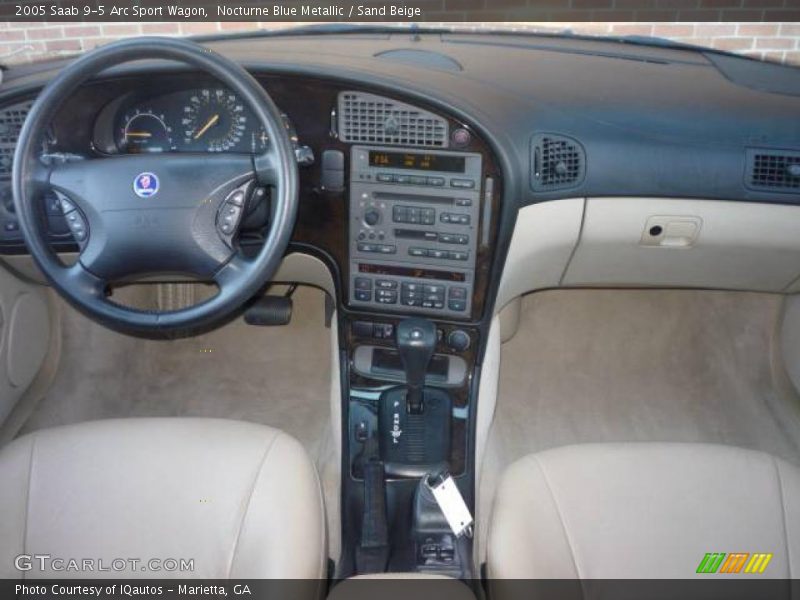 Nocturne Blue Metallic / Sand Beige 2005 Saab 9-5 Arc Sport Wagon