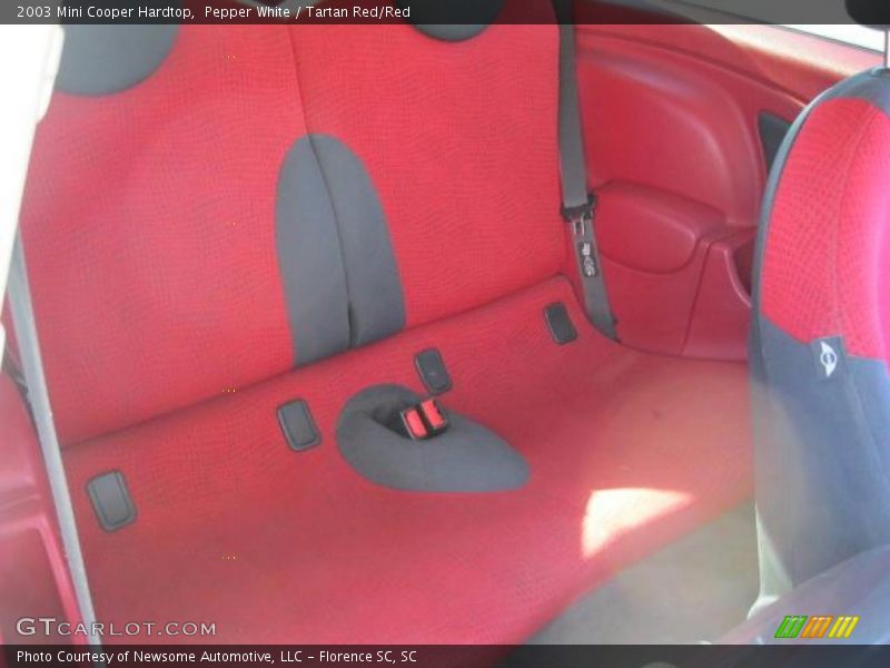  2003 Cooper Hardtop Tartan Red/Red Interior
