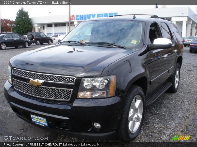Black / Ebony 2007 Chevrolet Tahoe LTZ 4x4