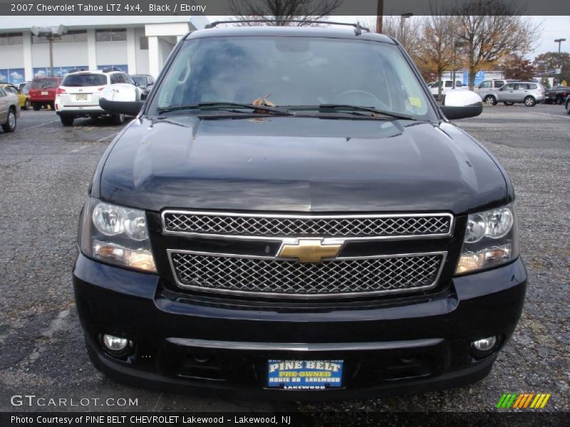 Black / Ebony 2007 Chevrolet Tahoe LTZ 4x4