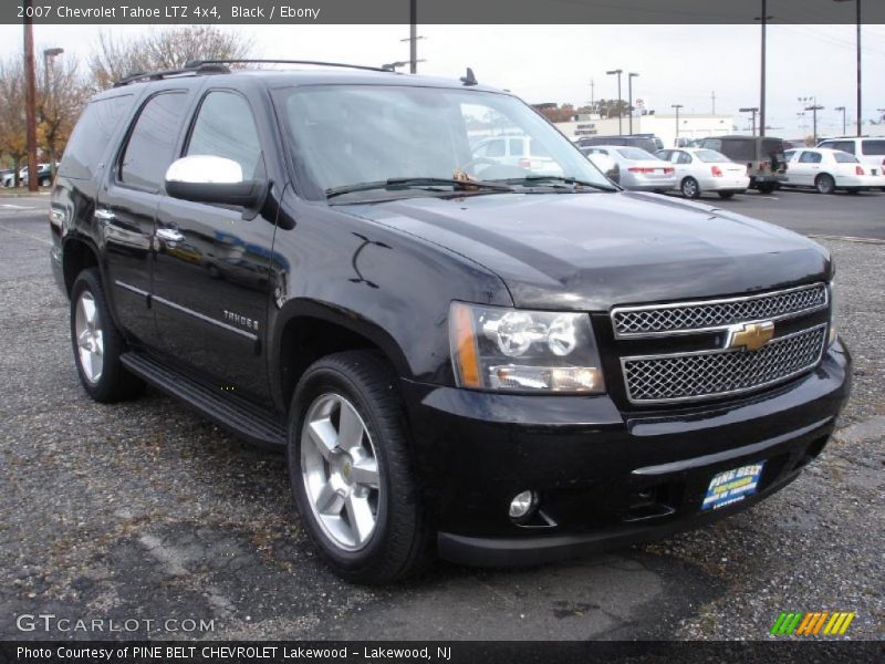 Black / Ebony 2007 Chevrolet Tahoe LTZ 4x4