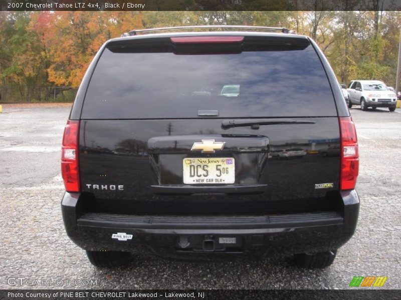 Black / Ebony 2007 Chevrolet Tahoe LTZ 4x4