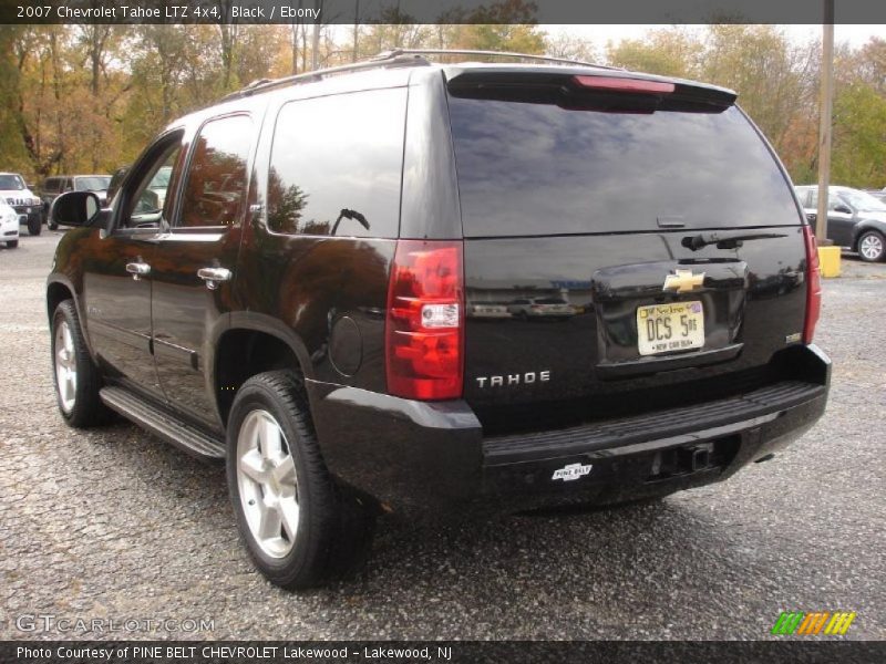 Black / Ebony 2007 Chevrolet Tahoe LTZ 4x4