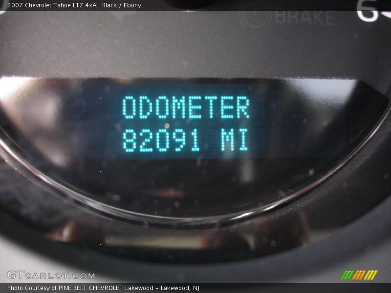Black / Ebony 2007 Chevrolet Tahoe LTZ 4x4