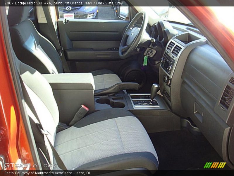 Sunburst Orange Pearl / Dark Slate Gray 2007 Dodge Nitro SXT 4x4