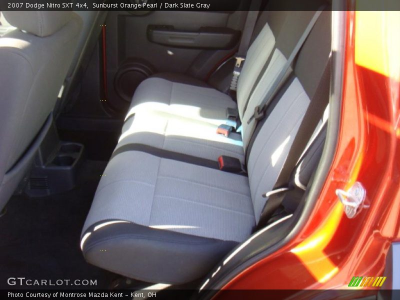 Sunburst Orange Pearl / Dark Slate Gray 2007 Dodge Nitro SXT 4x4