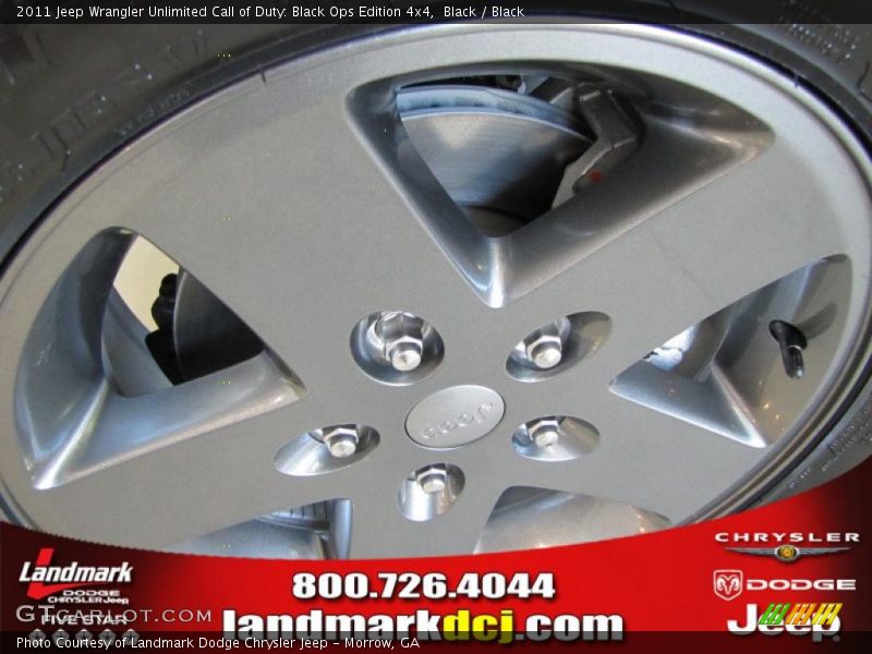 Black / Black 2011 Jeep Wrangler Unlimited Call of Duty: Black Ops Edition 4x4