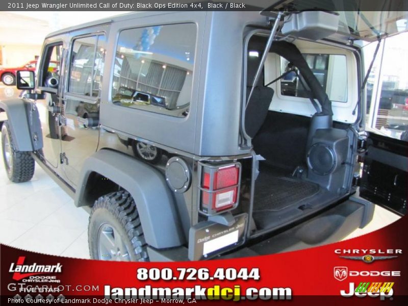 Black / Black 2011 Jeep Wrangler Unlimited Call of Duty: Black Ops Edition 4x4
