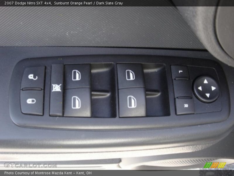 Sunburst Orange Pearl / Dark Slate Gray 2007 Dodge Nitro SXT 4x4