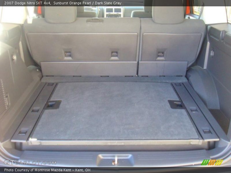 Sunburst Orange Pearl / Dark Slate Gray 2007 Dodge Nitro SXT 4x4