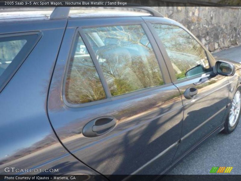 Nocturne Blue Metallic / Sand Beige 2005 Saab 9-5 Arc Sport Wagon