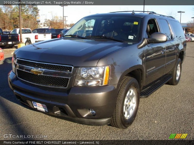Taupe Gray Metallic / Ebony 2010 Chevrolet Suburban LT 4x4