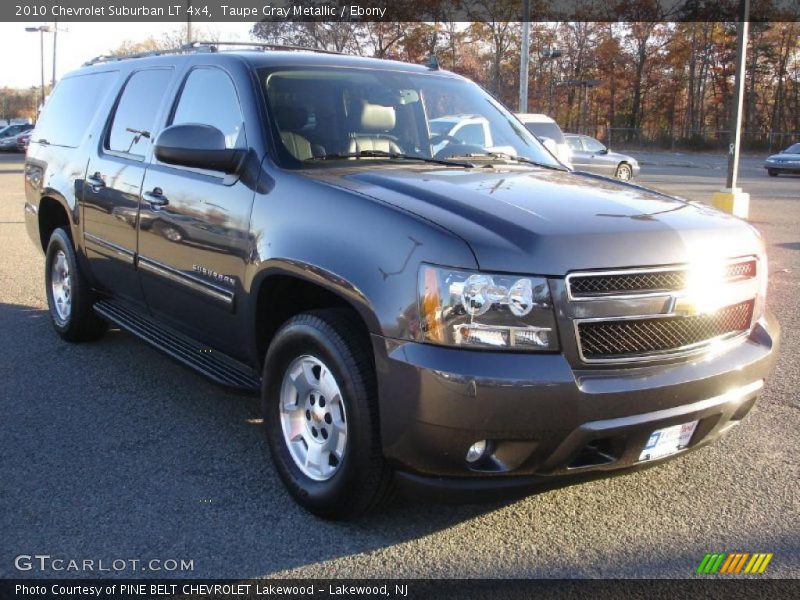 Taupe Gray Metallic / Ebony 2010 Chevrolet Suburban LT 4x4