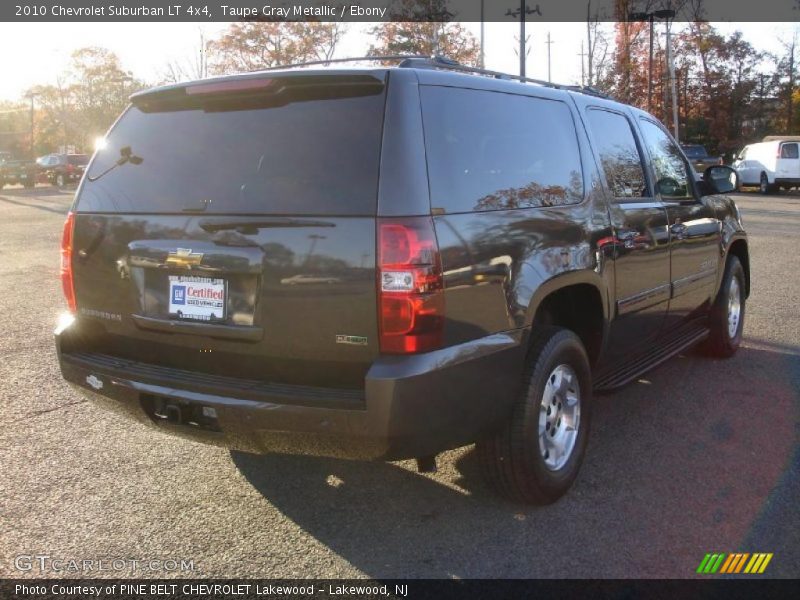 Taupe Gray Metallic / Ebony 2010 Chevrolet Suburban LT 4x4