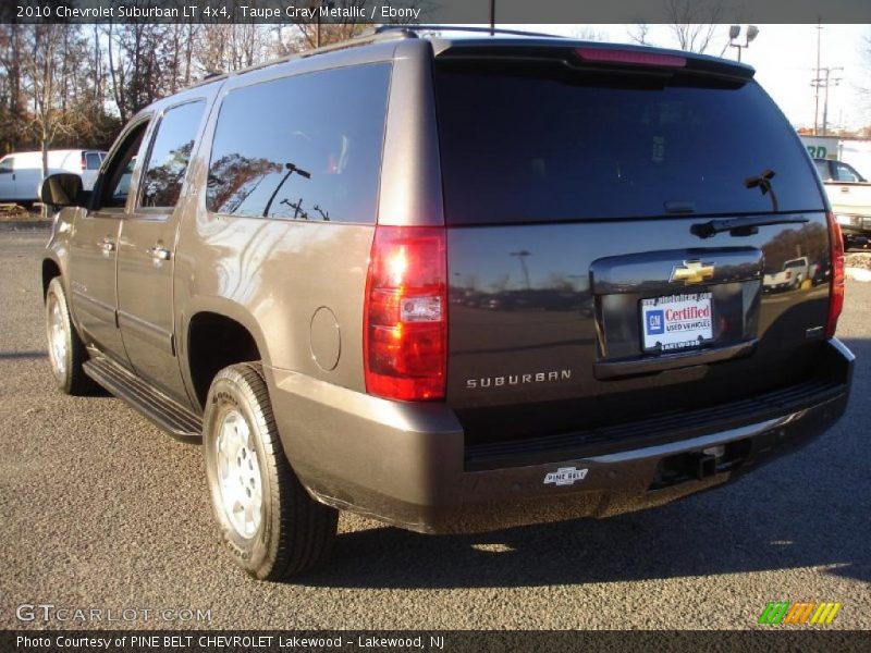 Taupe Gray Metallic / Ebony 2010 Chevrolet Suburban LT 4x4