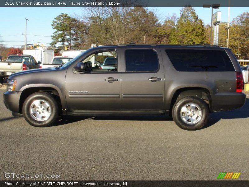 Taupe Gray Metallic / Ebony 2010 Chevrolet Suburban LT 4x4