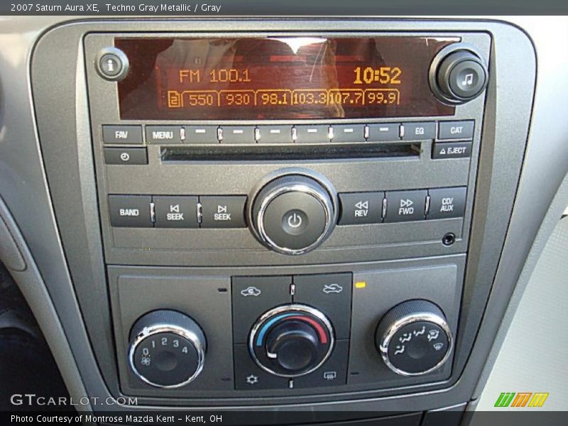 Controls of 2007 Aura XE