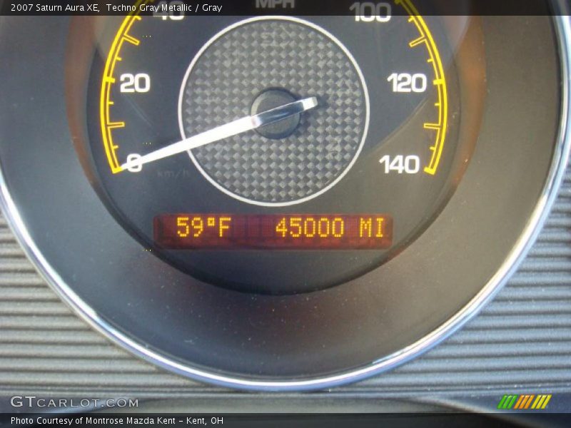 Techno Gray Metallic / Gray 2007 Saturn Aura XE