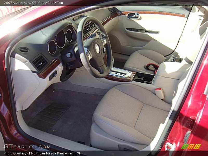  2007 Aura XE Tan Interior