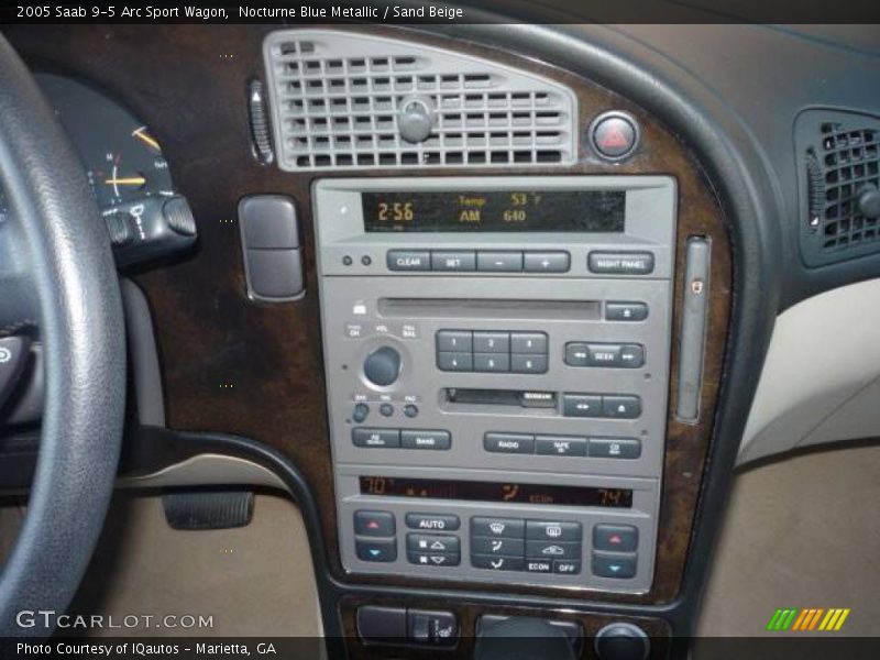 Nocturne Blue Metallic / Sand Beige 2005 Saab 9-5 Arc Sport Wagon