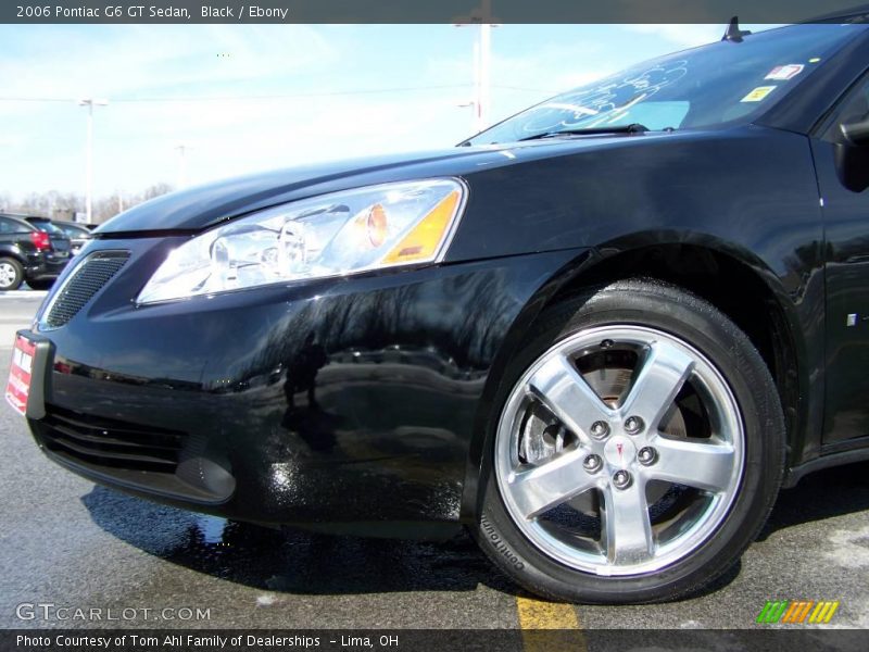 Black / Ebony 2006 Pontiac G6 GT Sedan