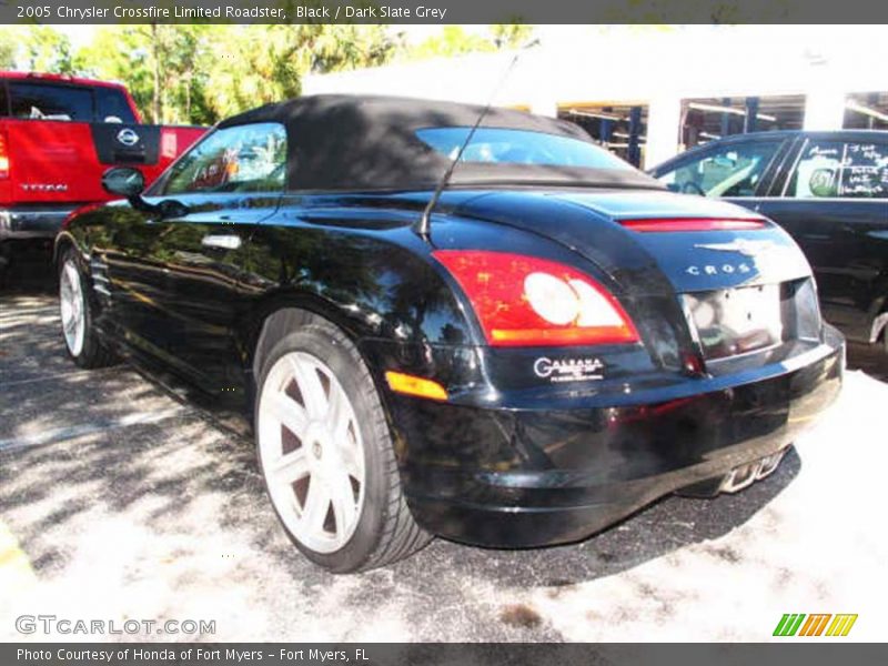Black / Dark Slate Grey 2005 Chrysler Crossfire Limited Roadster