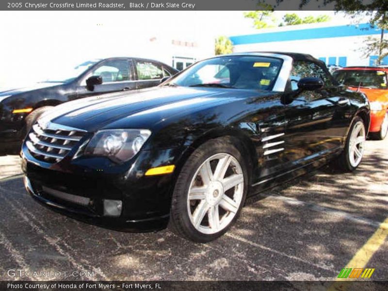 Black / Dark Slate Grey 2005 Chrysler Crossfire Limited Roadster