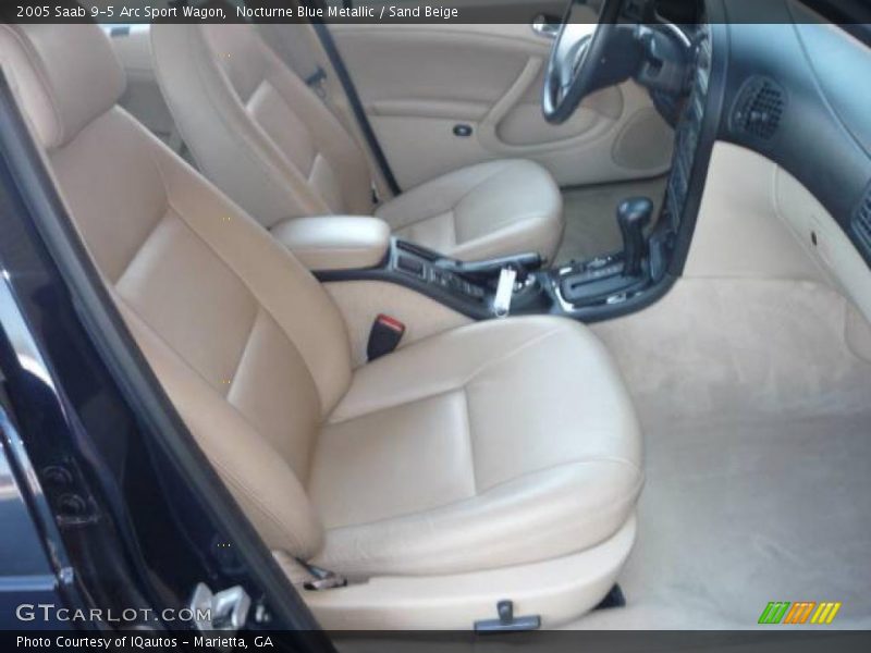 Nocturne Blue Metallic / Sand Beige 2005 Saab 9-5 Arc Sport Wagon