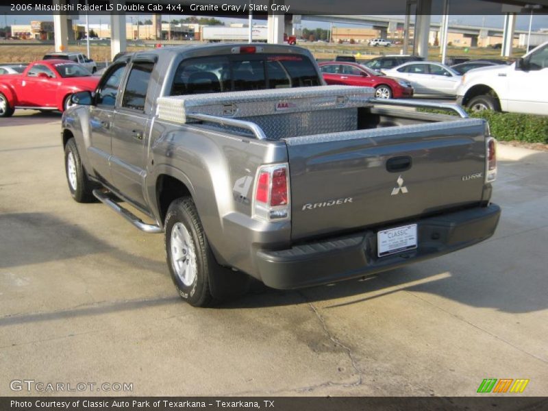 Granite Gray / Slate Gray 2006 Mitsubishi Raider LS Double Cab 4x4