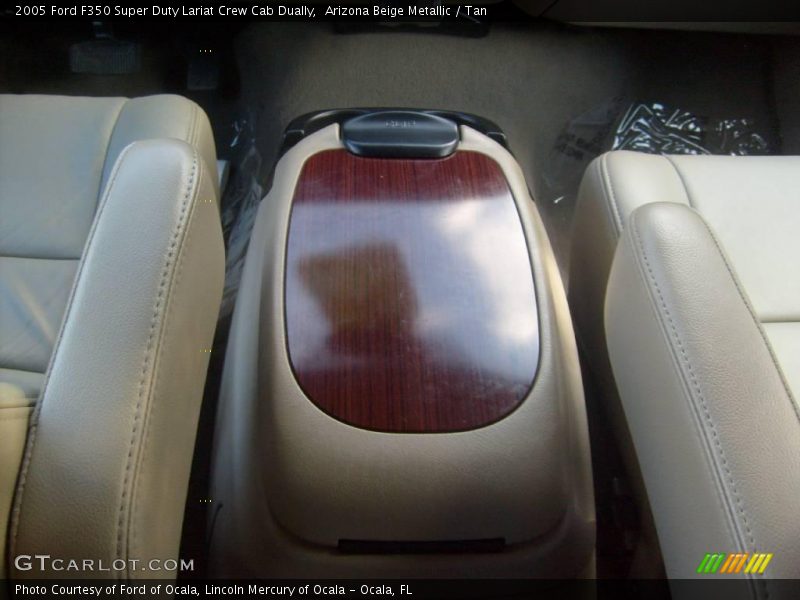 Arizona Beige Metallic / Tan 2005 Ford F350 Super Duty Lariat Crew Cab Dually
