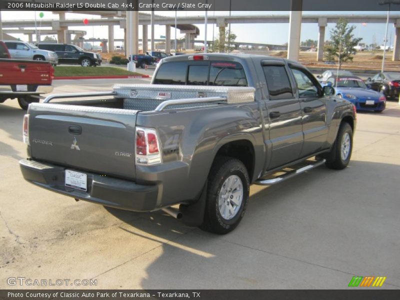 Granite Gray / Slate Gray 2006 Mitsubishi Raider LS Double Cab 4x4