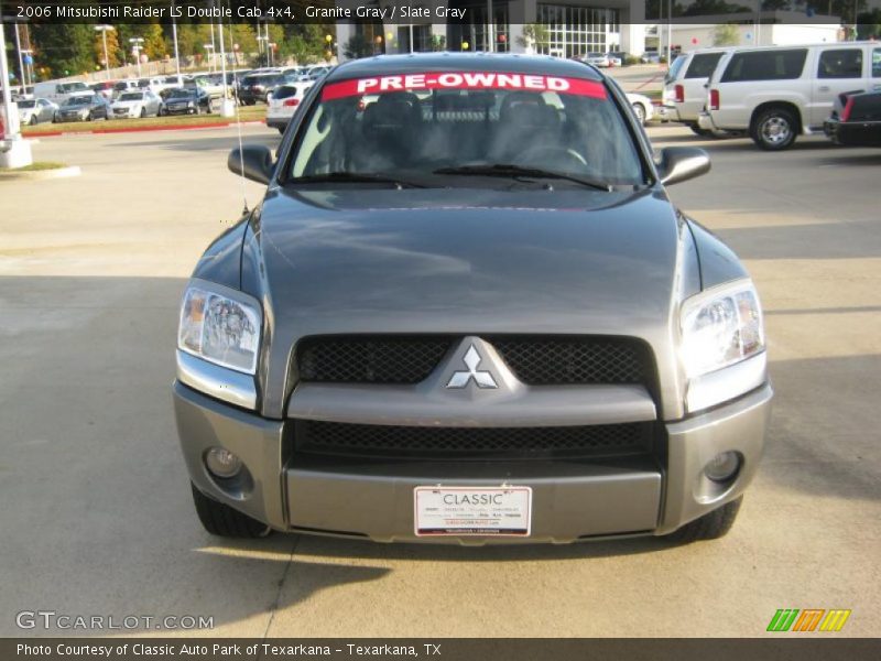 Granite Gray / Slate Gray 2006 Mitsubishi Raider LS Double Cab 4x4