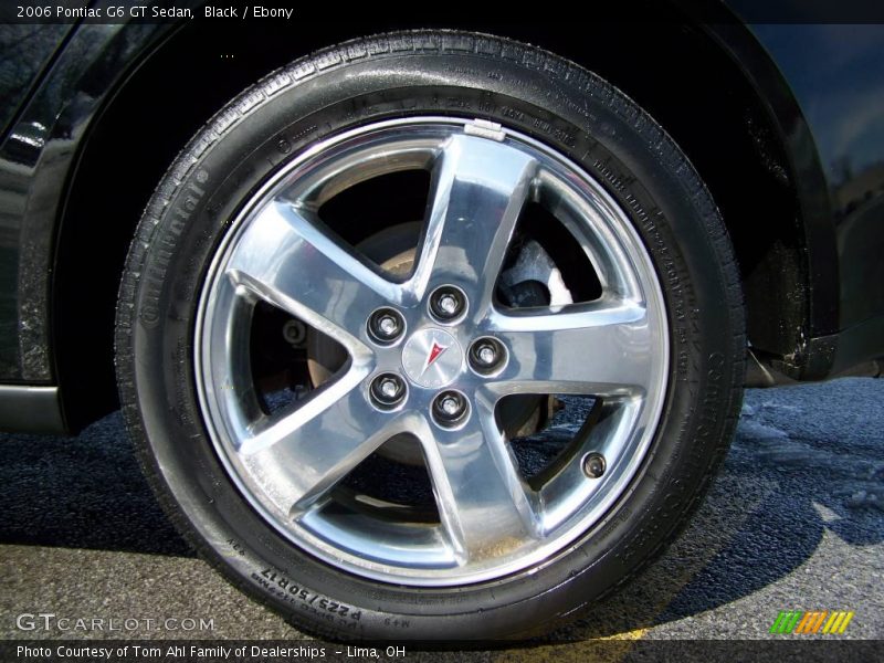 Black / Ebony 2006 Pontiac G6 GT Sedan