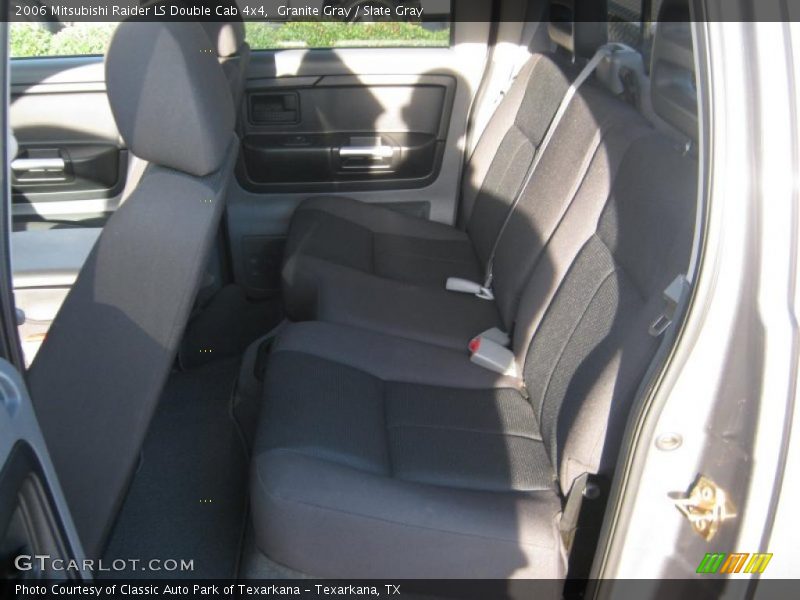 Granite Gray / Slate Gray 2006 Mitsubishi Raider LS Double Cab 4x4