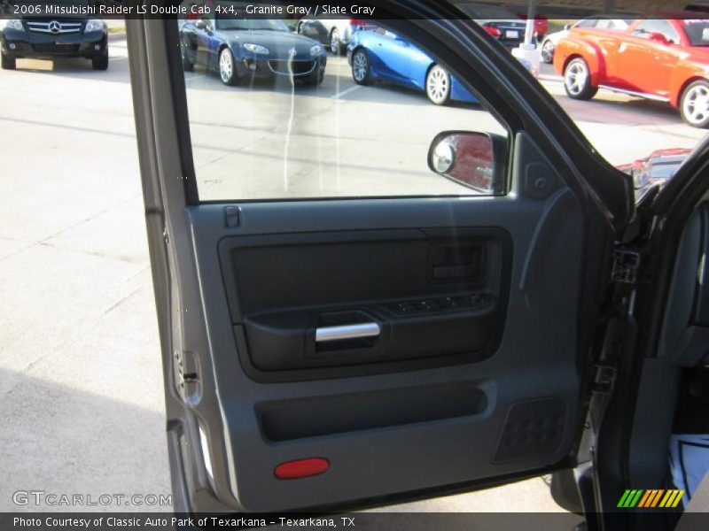 Granite Gray / Slate Gray 2006 Mitsubishi Raider LS Double Cab 4x4