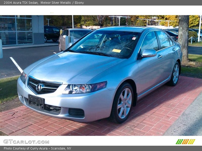 Meteor Silver Metallic / Ebony 2004 Acura TSX Sedan